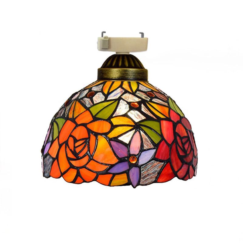 シーリングライト ステンドグラスランプ リビング照明 食卓照明 お花柄