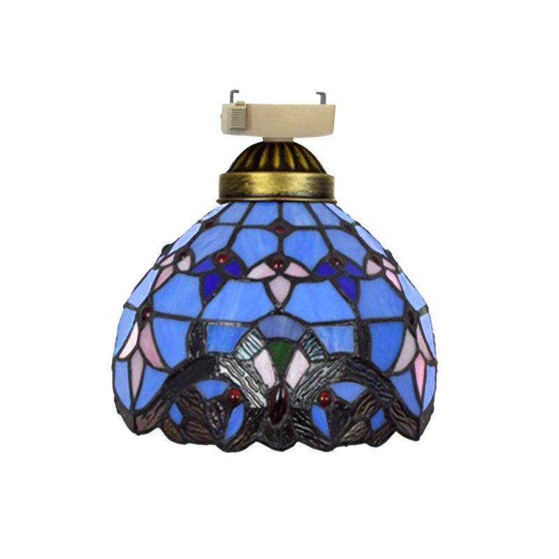 シーリングライト ステンドグラスランプ ダイニング照明 玄関 簡単取付