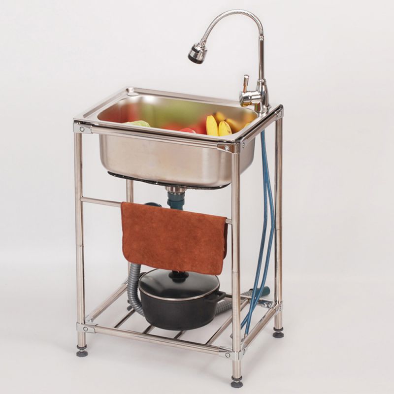 屋外専用シンク 簡易流し台 ガーデンシンク ステンレス製 ホルダー付 移動式 取付簡単 1 屋外専用シンク 簡易流し台 ガーデンシンク ステンレス製 ホルダー付 移動式 取付簡単 1