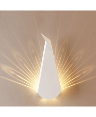LED壁掛けライト ブラケット ウォールランプ 間接照明 玄関照明 孔雀型 2色
