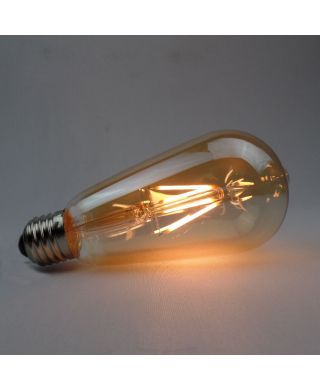 LED電球 エジソン電球 口金E26 ST64 4W 5個入り