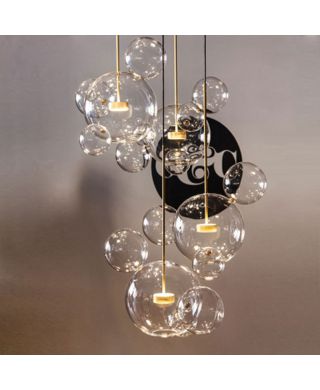 LEDペンダントライト リビング ダイニング 寝室 店舗 天井照明 泡 ミッキー型