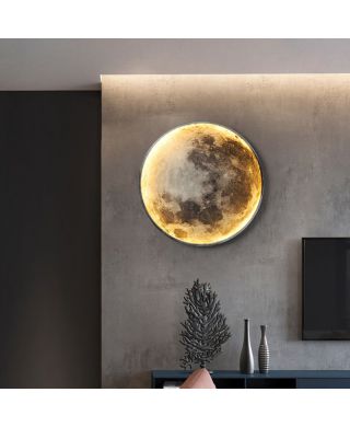 LED壁掛け照明 ブラケットライト ウォールランプ 玄関照明 寝室照明 月球型 LED対応