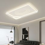 LEDシーリングライト 天井照明 リビング照明 寝室 星柄 長方形