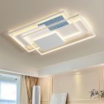 LEDシーリングライト リビング 食卓 子供屋照明 店舗 星月型 オシャレ 2灯