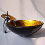 洗面ボール 手洗い鉢 洗面器  陶器 手水鉢 手洗器 排水金具付き 蛇口 洗面ボウル＆蛇口セット 手洗い鉢 洗面器 手洗器 洗面ボール 洗面台 ガラス