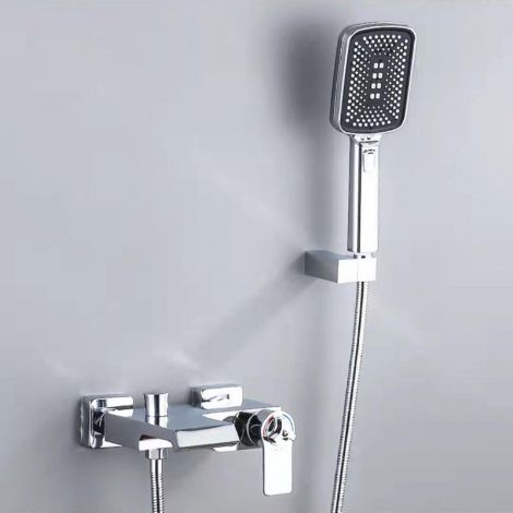 壁付シャワー水栓 浴槽蛇口 シャワー専用･浴槽用水栓 ハンドシャワー 5色