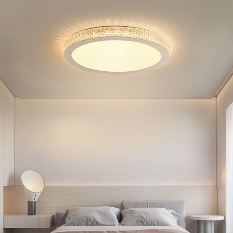 LEDシーリングライト リビング照明 寝室ランプ 店舗照明 クリスタル 豪華