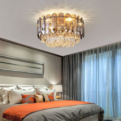 シーリングライト 天井照明 リビング 店舗 クリスタル 豪華 D50/60/80cm