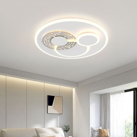 LEDシーリングライト 居間照明 寝室照明 天井 書斎 3段階調色 円形 可愛い シンプル