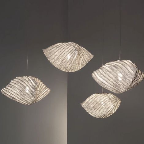 ペンダントライト リビング照明 居間ランプ 店舗 ステンレス 透かし彫り 四角