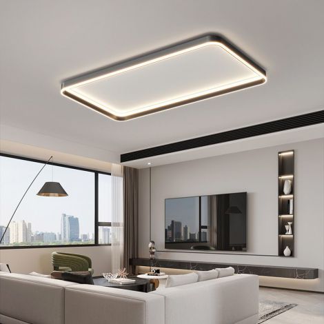 LEDシーリングライト 居間ランプ 寝室照明 書斎 3階段調色 調光 シンプル L110cm