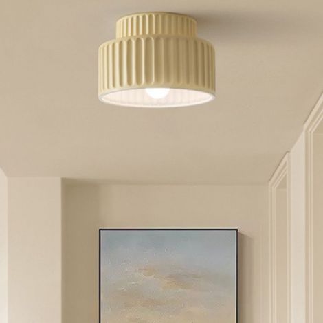 シーリングライト 玄関照明 リビング 食卓 ケーキ型 モダン シンプル D23cm