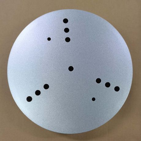 引掛シーリングキャップ フランジ 銀白色 φ25cm